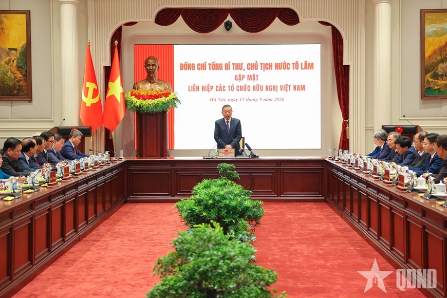 Tổng Bí thư, Chủ tịch nước Tô Lâm gặp mặt đại diện Ban Chấp hành Liên hiệp các tổ chức hữu nghị Việt Nam khóa VII